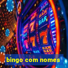 bingo com nomes